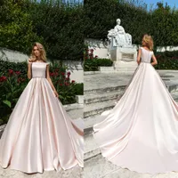 2019 nova mancha elegante vestidos de fiesta vestidos de casamento com design de cintura de cristal feitos sob encomenda trem bateau vestidos nupciais