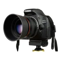 Lightdow 85mm F1.8-F22 Manuale Focus Portrait Lens Lente per Canon EOS 550D 600D 700D 77D 5D 6D 7D 60D DSLR Telecamere