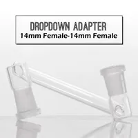Narguils Verre Convertir Drop Drop Taille Adaptateur mâle femelle à pour tuyau d'eau