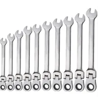 6-24mm Activities Ratchet Gears Wrench Set Flexible Open End Wrenches Repair Tools To Bike Torque Wrench Spanner