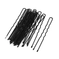 Summer Hairpins Lot 500pcs Hair Waved U Shaped Bobby Pin Barrette Salon Grip Clip Pin Accessories Free Shipping