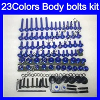 Fairing bolts full screw kit For KAWASAKI ZX7R 96 97 98 ZX-7R ZX750 ZX 7R 1996 1997 1998 1999 Body Nuts screws nut bolt kit 25Colors