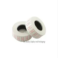 Retail One Roll Paper Coloredl Adhesive Price Sticker Price Label Refill for MX-5500 Price Tag Gun Lableller