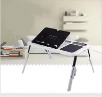 Главная ноутбук стол с USB вентилятор рассеивание тепла регулируемая многофункциональный мебель складной лоток стол высокая твердость хорошее качество 27wy ii