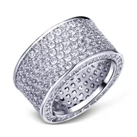 choucong liefhebbers pave set 320 stks diamant 10kt wit goud gevuld engagement trouwband ring sz 5-11 geschenk
