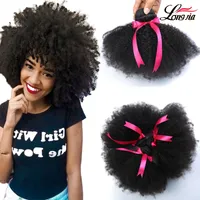 9A Vizon Perulu Afro Kinky Kıvırcık Saç Dalga 3 Demetleri Perulu Bakire Afro Kinky Kıvırcık İnsan Saç Uzantıları Perulu Afro Kinky Bakire Saç
