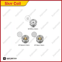 Vaporesso Skrr Replacement Coil QF-remsor 0.15OHM QF Meshed 0.2OHM och SK CCell 0.5OHM för luxe kit