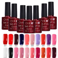 10pcs /Lot Nail Gel Polish Uv & Led Shining Colorful 132 Colors7 .5ml Long Lasting Soak Off Varnish Cheap Manicure