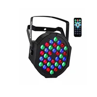 Laser Lighting, LED Par Stage Lights, 36x1W RGB 7 Channel with Remote for DJ KTV Disco Party