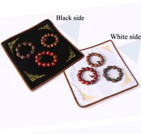 3 rozmiary krótkie pluszowe shag futro futro aksamit do wyświetlacza licznik biżuteria wyświetlacz tło fotografia rekwizyty bransoletki pad mata hurt