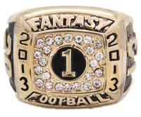 great quatity 2013 Fantasy Football League Championship ring fans men women gift ring size 11