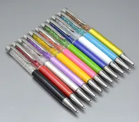 Hot sale - Luxury crystal Ballpoint pen diamond top students special Writing ball pen stationery school office suppliers Cute gift pens