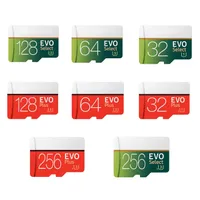 EVO PLUS VS EVO Seçin 256 GB 128 GB 64 GB 32 GB Bellek TF Trans Flash Kart Akıllı Telefonlar Için Yüksek Hız