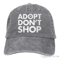 PZX @ adopt u Do not Shop Dog Paw Vintage Cowboy Baseball Caps Trucker Pets