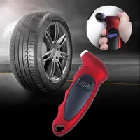 LCD 디지털 타이어 타이어 공기 압력 게이지 테스터 자동차 자동차 오토바이 자동차 디지털 타이어 압력 도구 OOA4845