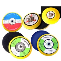 pneumatic grinder air sander polishing pad accessory plush glossy sanding base grinding sanding chassis 1 to 6 inch