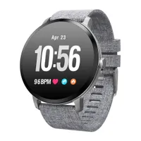 SOVO V11 Smart Watch Fitness Tracker Monitor della frequenza cardiaca in vetro temperato Sport impermeabile Smartwatch per iOS Android