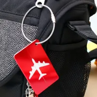 2018 nya bagagebaggar Gullig nyhet gummi skraj resa bagage resväska bagage taggar identitet adress namn droppe frakt