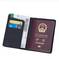 Couverture de passeport en gros High Qualit Portefeuille Femme Carte de crédit Déclenché
