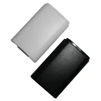 Blanc Black Battery Pack Back Cover Coquille Shell Coeld Kit de boîtier pour Xbox 360 Contrôleur sans fil DHL FedEx EMS EMS GRATUIT