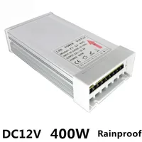 Rainproof Outdoor LED Switching Power Supply AC220V 110V Output DC12V 400w LED Power Supply for Strip Module sign light