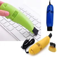 Venta caliente de alta calidad Ordenador portátil mini cepillo teclado USB colector de polvo aspirador limpiador equipo limpio herramientas