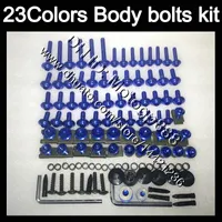 Fairing bolts full screw kit For YAMAHA YZFR1 15 16 17 YZF R1 YZF 1000 YZF1000 YZF-R1 2015 2016 2017 Body Nuts screws nut bolt kit 23Colors