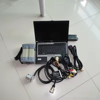 MB STAR C3 Multiplexador Pro Ferramenta de diagnóstico Software com laptop D630 HDD 160 Todos os cabos