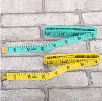 150 CM 2018 Material PVC Máquina de coser cuerpo de medición cinta de tela de costura Regla Y a medida de la cinta métrica de 60 pulgadas Cuerpo de cinta libre de DHL