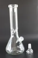 7mm Espessura Hookahs Edição Limitada Zob Hitman Mini Bottom Beaker Glass Bong 10 "Rasta Pequena Base Gelo Tubos de Água de Gelo 18mm Dab Dab Rig Dab Bongs