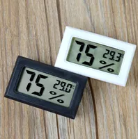 Sonda embutida Higrômetro Eletrônico Digital Medidor de Umidade de Temperatura Thermo Mini display pet termômetro sem fio eletrônico LX4145