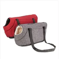 Venta al por mayor Envío gratuito Light Pet Carrier Gato / perro Comfort Travel Bag Dog Travel Outdoors