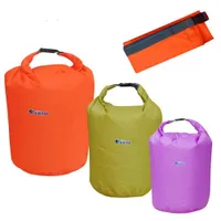 Terylene Portable 10L Waterproof Bag Ultralight Storage Dry Bag 210T with Shoulder Strap 5 Color X016