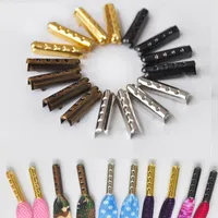 4pcs/Set Metal Aglets DIY Replacement Head for Shoestrings Cool Fashion Shoelaces Decorations As Gift Present