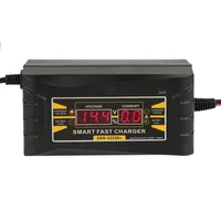 Full Automatic Car Battery Charger 110V/220V To 12V 6A 10A Smart Fast Power Charging For Wet Dry Lead Acid Digital LCD Display