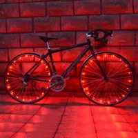 Wheelight A02 Ultra Bright LED Roue De Vélo Spoke Light String Colorful Accessoires De Pneus De Vélo 2.2m LED roue lumineuse