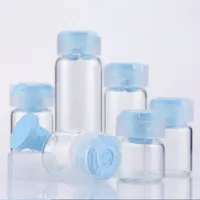 3 m 5 ml 10 ml min viales Clear Lucency Glass botella vacía Perfume de aceite esencial Empty Cosmetic Containers F20173211