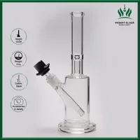 sheldon black debby hat 11.6 inches glass bong smoking water pipe with Detachable stem diffuser Ice Catcher