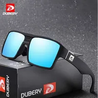 Dubey Polarized Sunglasses da uomo Retrò maschio Goggle colorato occhiali da sole colorato per uomo Brand Brand Sfumato a specchio di lusso Cool oculos