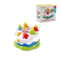 Geburtstagskuchenspielzeug für Kinder Baby mit Zählung von Kerzen, musikalischen Spielwaren für Kinder 1-5 Jahre alt von Amybenton