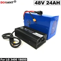 48V 24AH E-Bike Lithium Battery for Bafang BBSHD BBS02 1000W 2000W Motor Electric Bicycle Battery 48V +5A Charger Free Shipping