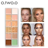 O.TWO.O Concealer Cream Primer Paleta De Corretivo Profissional 12 colori Cosmetic Camouflage Concealer Palette Face Makeup