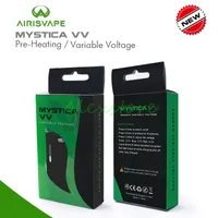 Mystica VV vaporizador de arranque V V Vape Pen Kit de pré-aquecimento com Caixa Mini G2 Oil BUD Tanque Cartuchos 650mAh bateria Mod