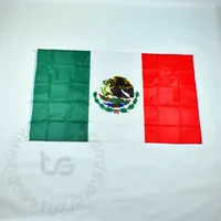 Mexique Bannière Chambre suspendu de l'expédition nationale mexicaine gratuit 3x5 FT 90 * 150cm drapeau national pour le Festival de la coupe du monde Accueil Décoration Mexique