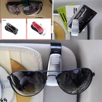 1 PCSユニバーサルカーオートサンバイザーメガネホルダークリップサングラス眼鏡カードクリップ