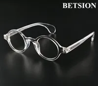 الإناث خمر جولة 42.70 ملليمتر واضح شفافة إطارات النظارات النظارات حافة كاملة نظارات الرجعية نظارات RX قادرة