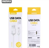 Remax Micro USB-typ-C Mobiltelefonkabel Datakabel Snabb Laddare för Samsung HTC LG med Retail Box White
