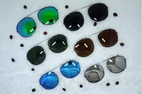 New style cliptosh sunglasses lenses Flip Up polarized lens clip-on clips eyewear myopia 6 colors lens for Lemtosh