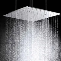 Bathroom Accessorise Celing Shower Head 304 Inox Mirror Finish Big Rain Shower Head with Rainfall ,Mist