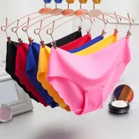 3pcs/Lot Hot Fashion Women Seamless Ultra-thin Underwear G String Women&#039;s Panties Intimates bragas de mujeres la ropa interior